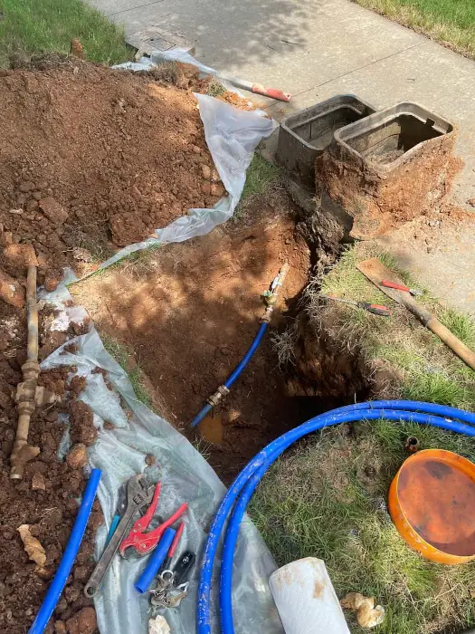 Water line repair and replacement